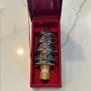 Neiman Marcus Christmas Tree Bottle Stopper